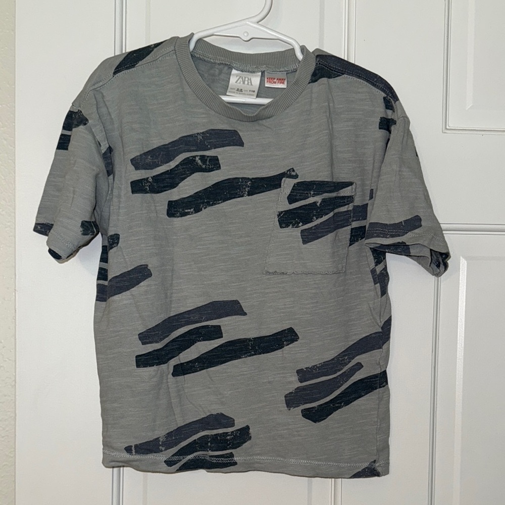 Zara Boys Blue Kids T Shirt size 5-6T